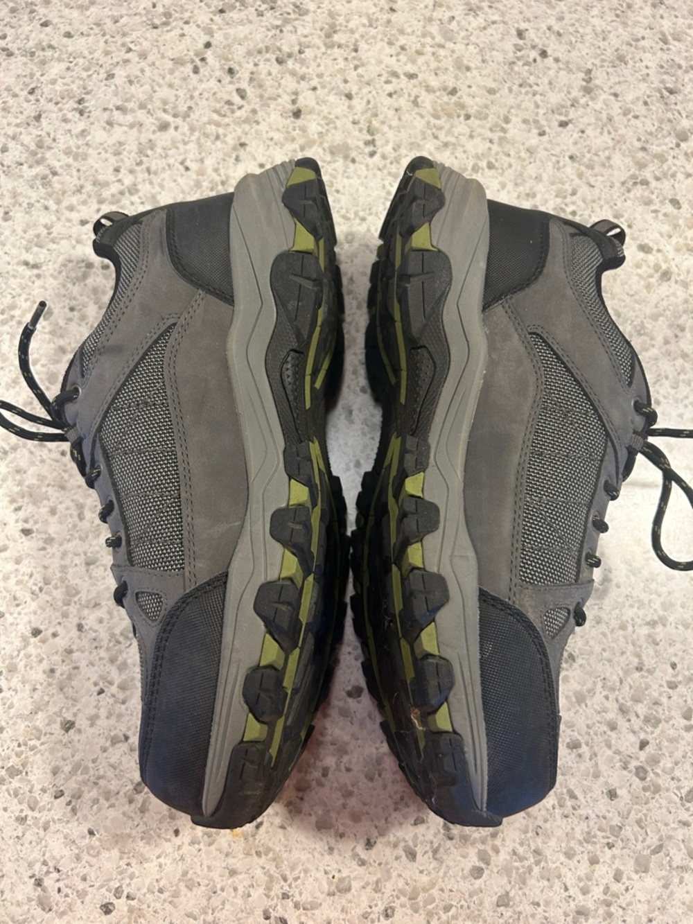 Skechers Men's Selmen-Cormack Waterproof Gray Low-Profile Shoe Extra Wide Fit - Picture 4 of 10